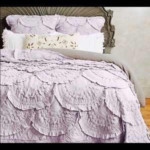Lavender, King Anthropologie Quilt